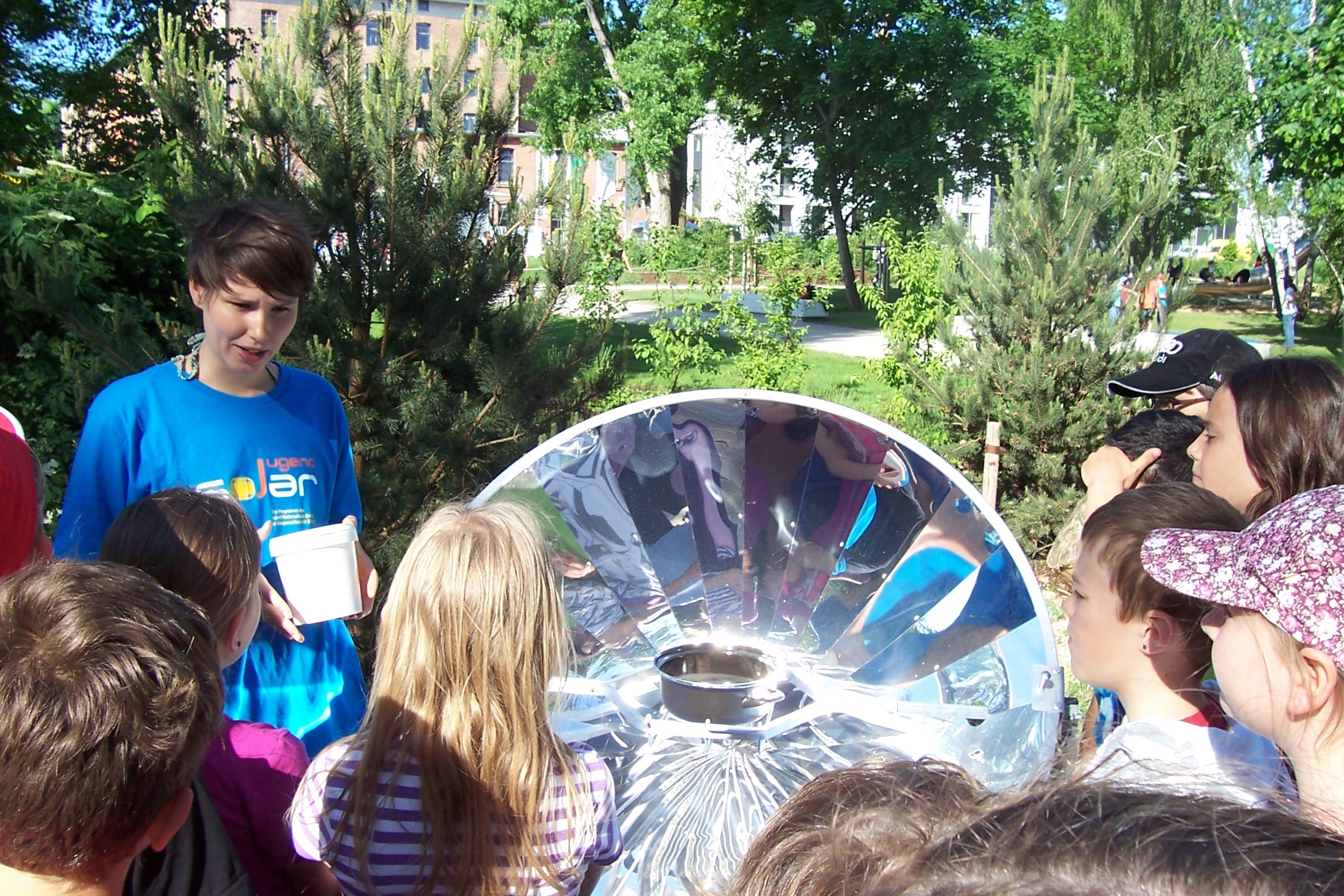 Jugendsolarprojekt Soalrkocher Jugendsolarprojekt